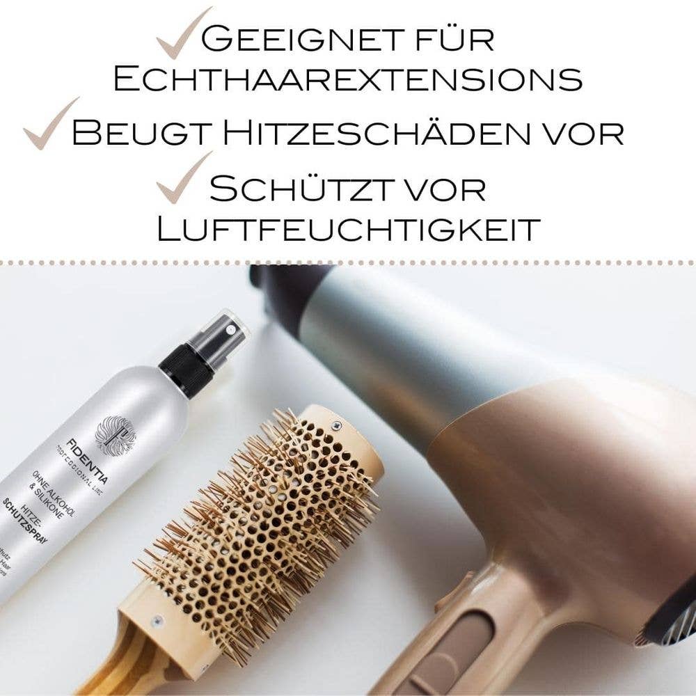 Fidentia Hitzeschutzspray, ohne Alkohol & Silikone